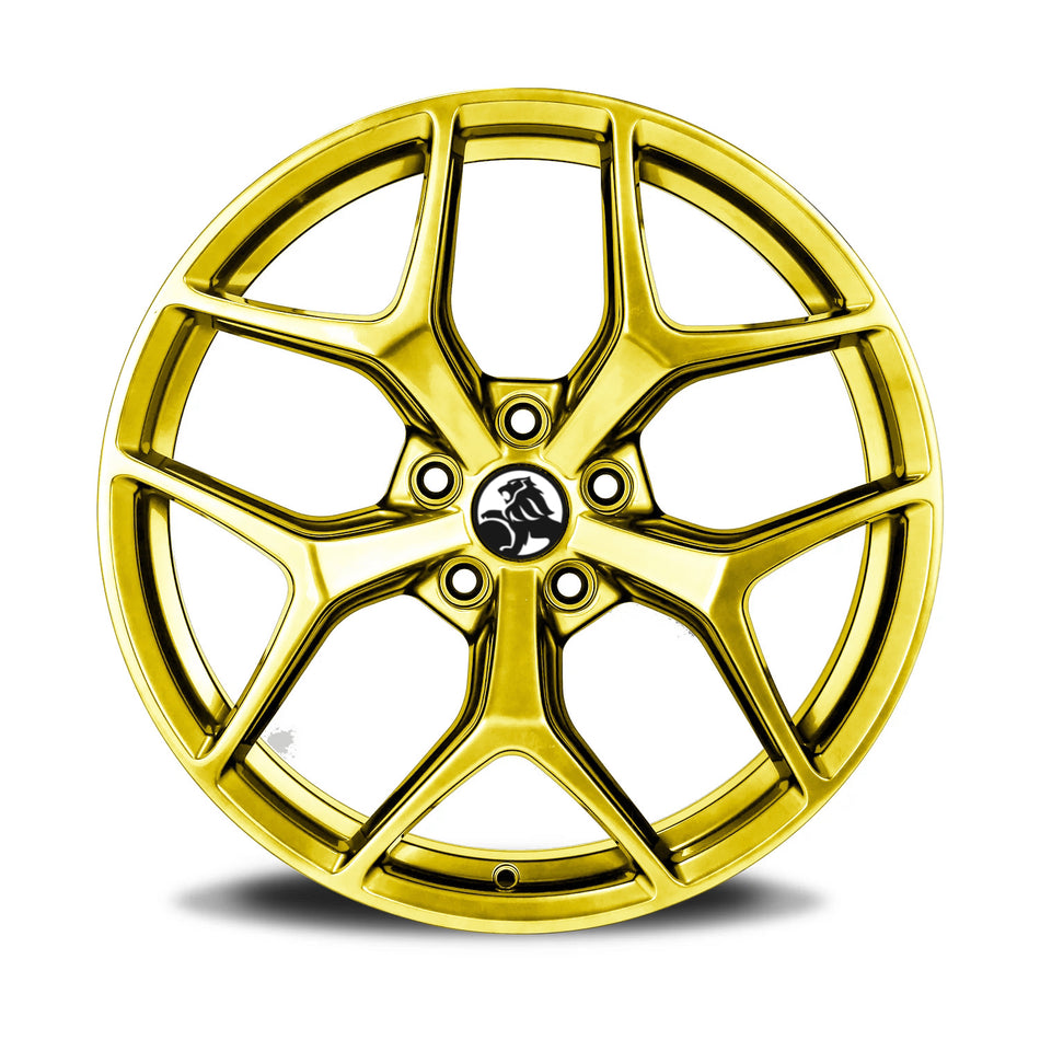 4 GTSR RIMS 22X9 ALL COMMODORE- GOLD PLATED LIMITED EDITION