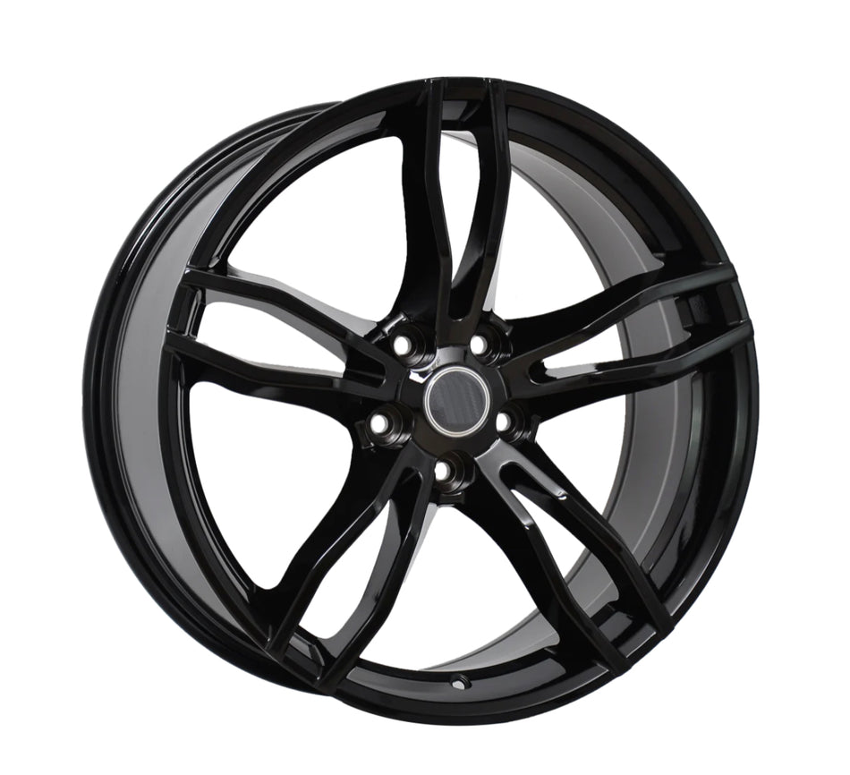 4 SV-RAPIER RIMS 20x8.5"(NON STAGGERED) ALL COMMODORE- GLOSS BLACK