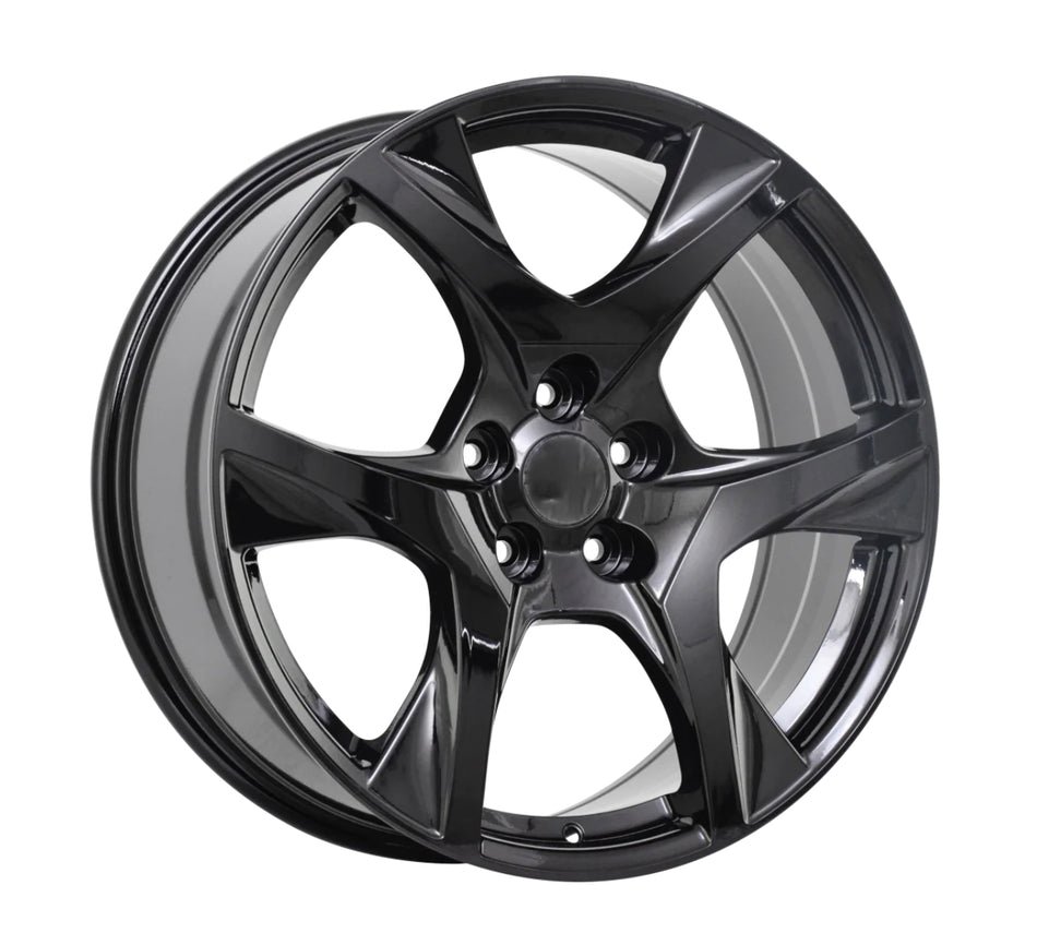 4 GEN-F2 CLUBSPORT R8 20 INCH GLOSS BLACK RIMS 20x8.5" & 9.5 (STAGGERED)  - GLOSS BLACK