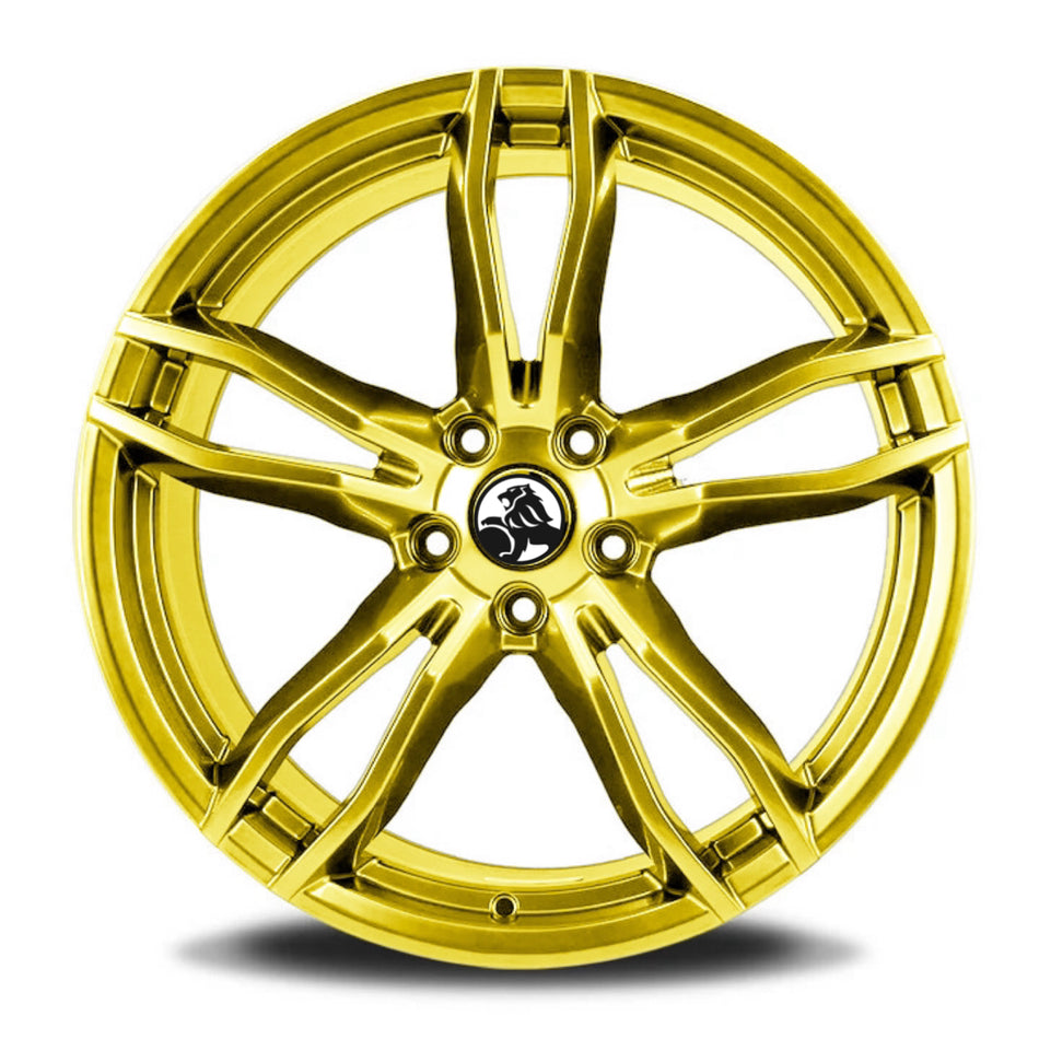 4 SV-RAPIERS RIMS 22X9 ALL COMMODORE- GOLD PLATED LIMITED EDITION