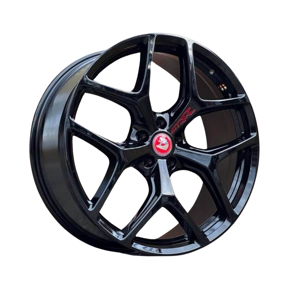 4 "W1" GTSR RIMS 22X9 ALL COMMODORE-GLOSS BLACK