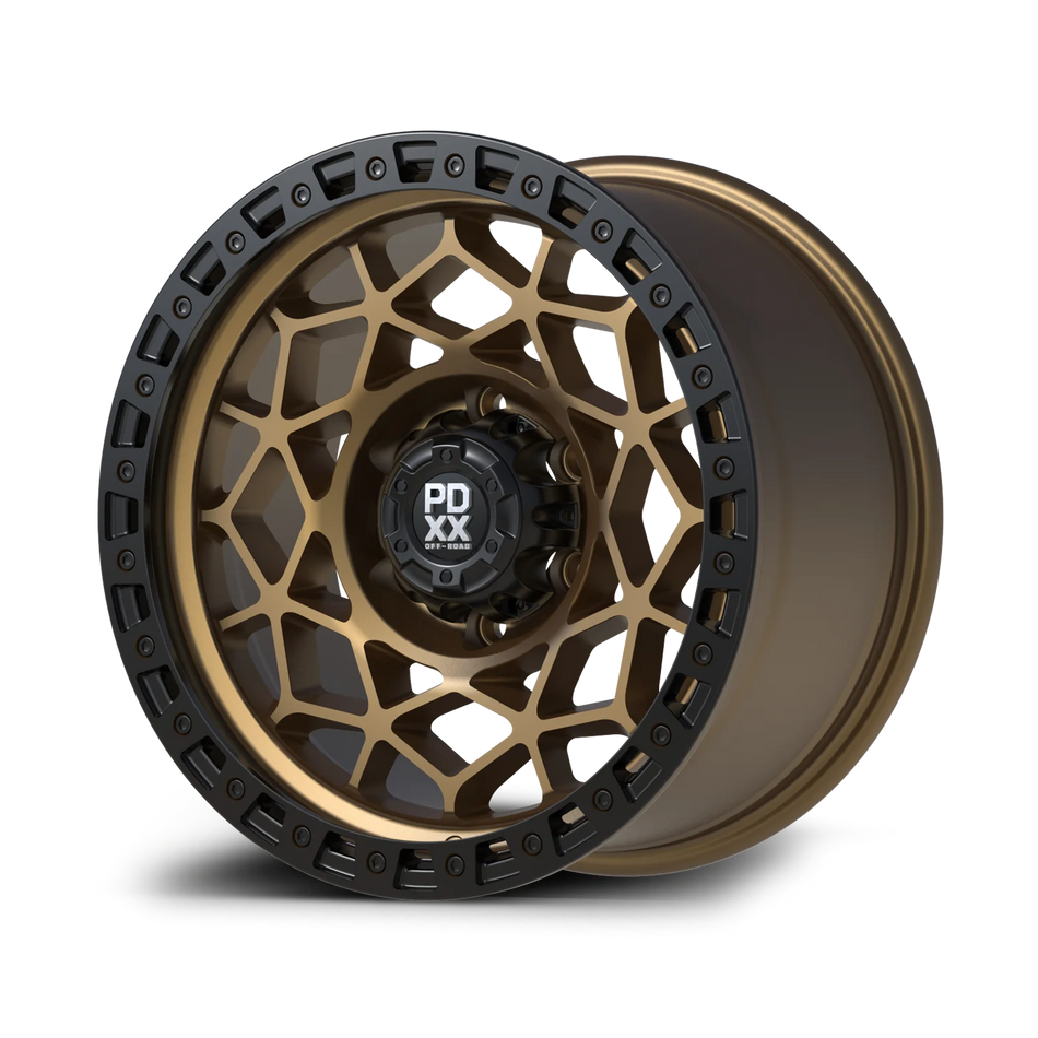 ENFORCER 17" - Satin Bronze w/ Black Ring VendorPDXX OFFROAD