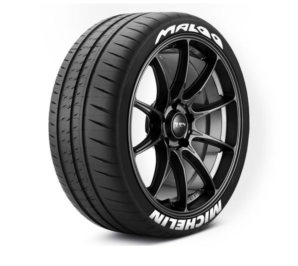 MALOO + MICHELIN TYRE LETTERING KIT(adhesive included)