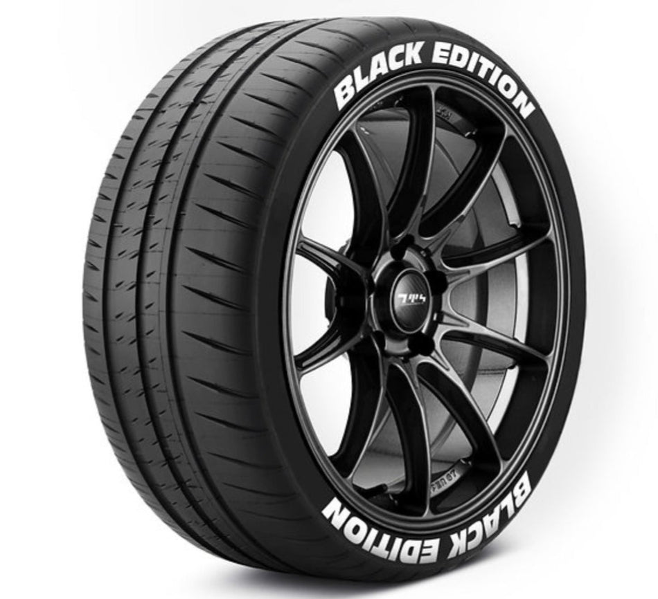 BLACK EDITION TYRE LETTERING KIT(adhesive included)