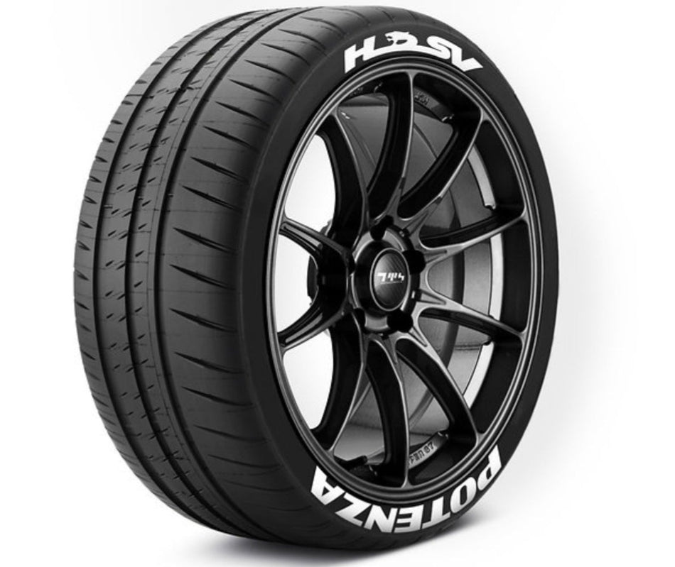 HSV + POTENZA TYRE LETTERING KIT(adhesive included