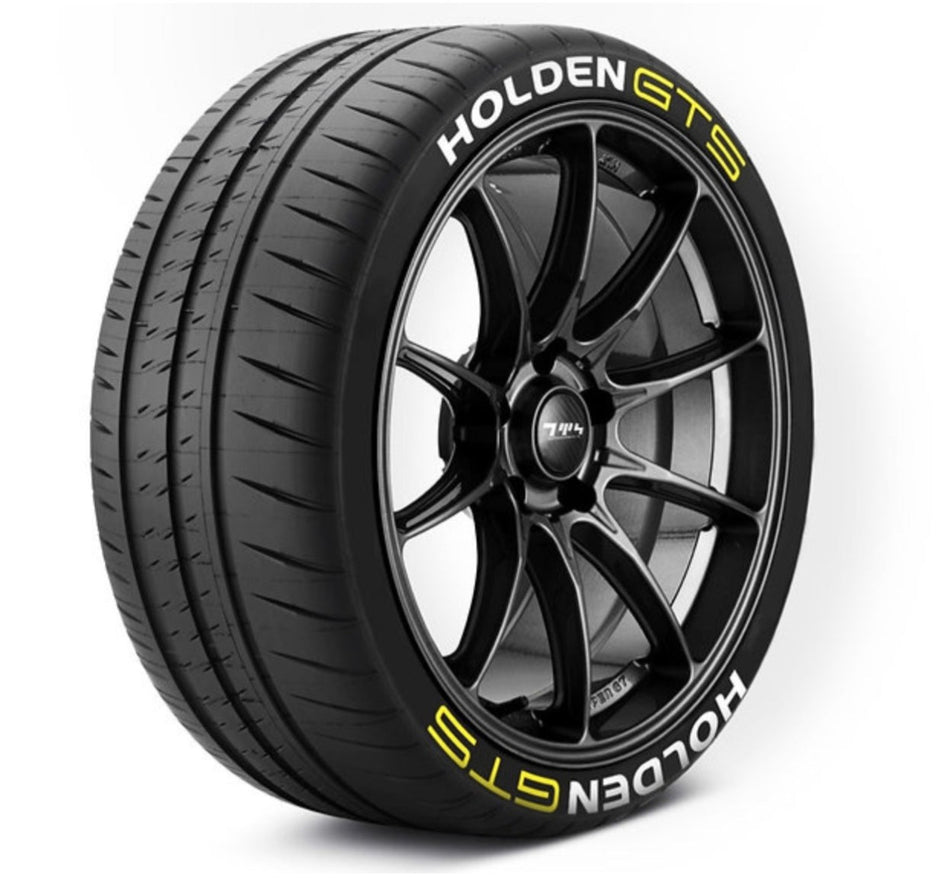 HOLDEN GTS TYRE LETTERING KIT(adhesive included)